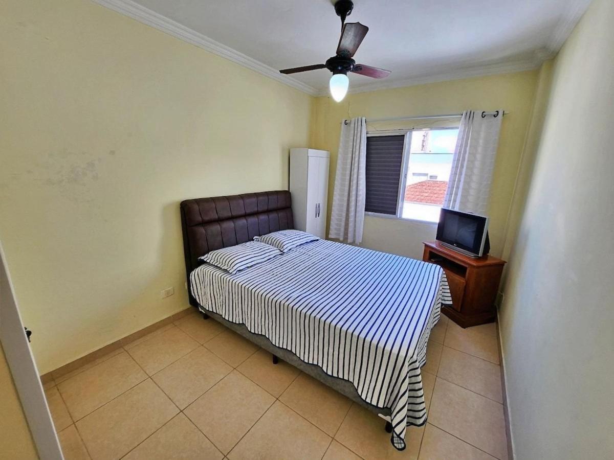 Aconchegante Apto 01 Dorm C/Sacada, Ar-Cond, Wi-Fi, Lado Praia Guarujá Exterior foto